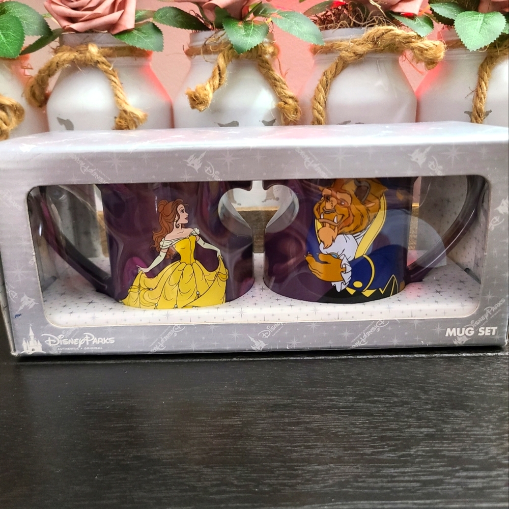 Disney Beauty and the Beast ceramic Mugs